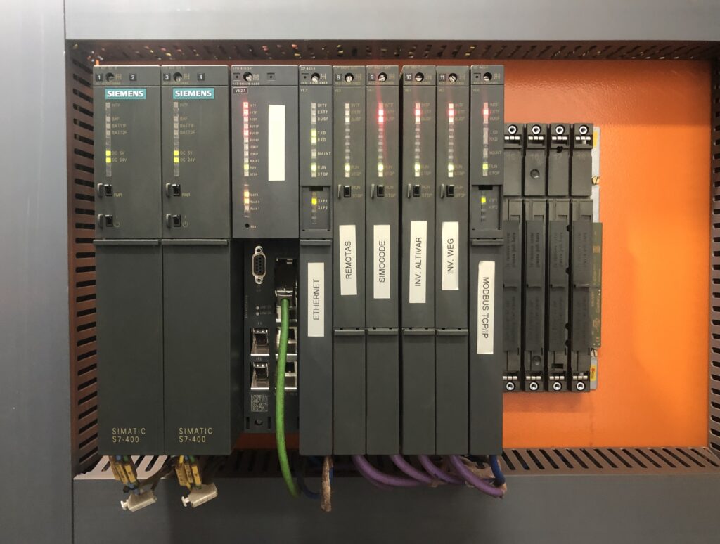 Imagem 1 do case Certificação da rede Ethernet da Usina de Pelotização