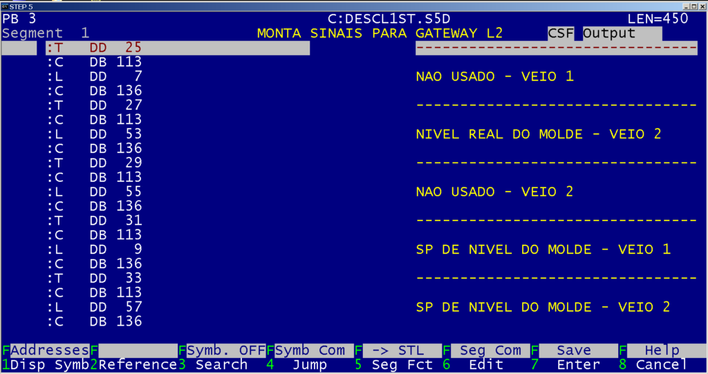 Imagem 3 do case Intervenção nos PLCs da Máquina de Lingotamento Contínuo 1 (MLC1) para permitir a modernização do modelo matemático